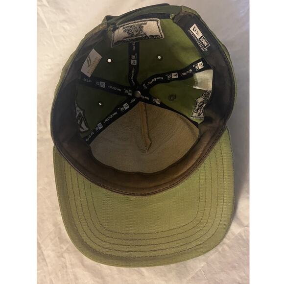 Vintage Bbc Ice Cream Billionaire Boys Club Olive Green Snapbacks Hat Patch Logo - Picture 6 of 16